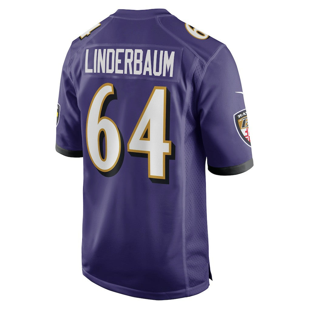 Baltimore Ravens Nike Tyler Linderbaum  Player Game Jersey