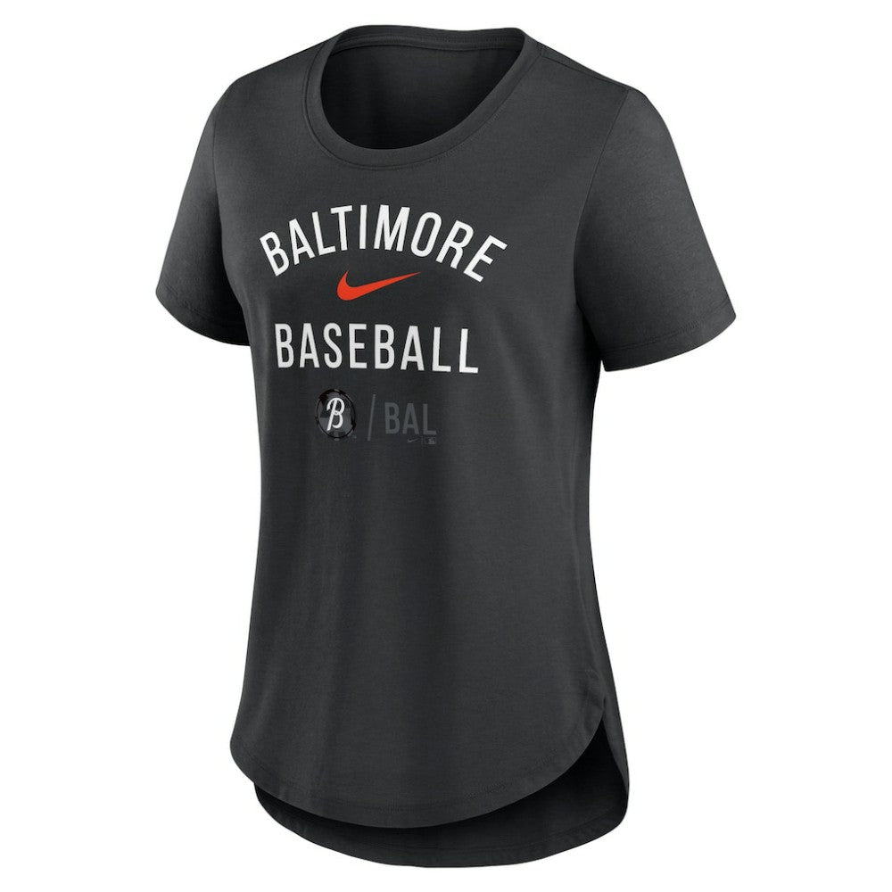 Baltimore Orioles Nike Women's City Connect Tri-Blend T-Shirt | MLB New