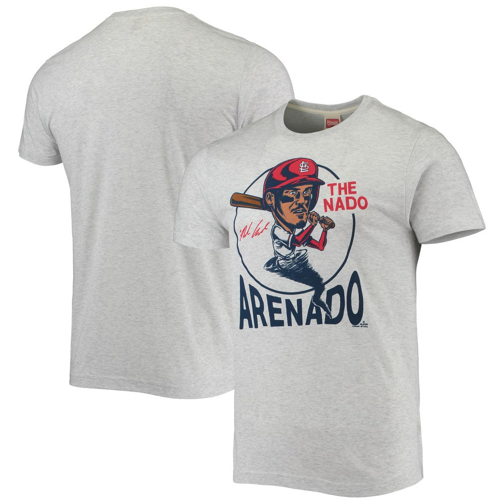 Nolan Arenado St. Louis Cardinals Homage Caricature Tri-Blend T-Shirt | MLB Near me