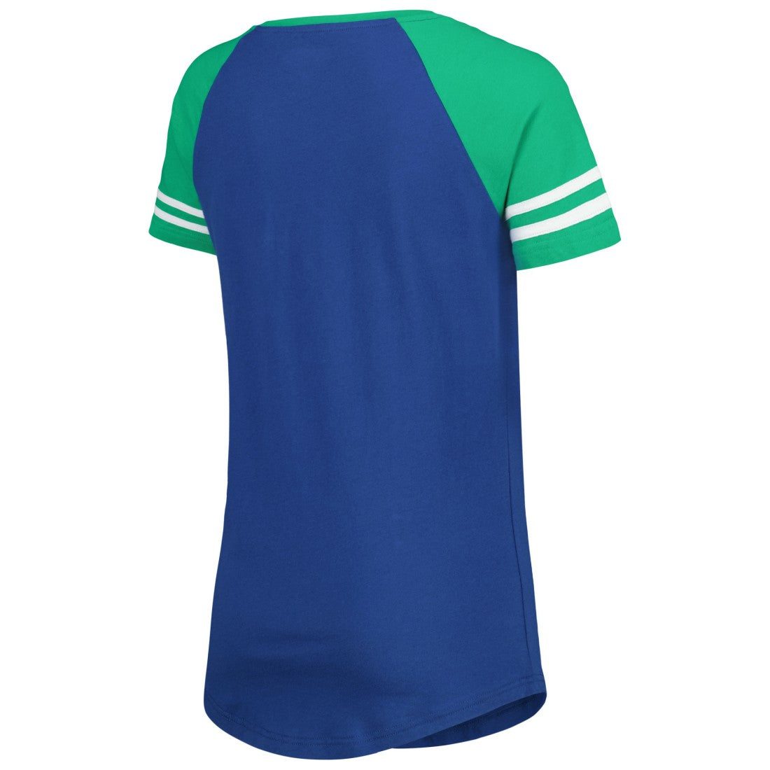 Seattle Seahawks New Era Women's Legacy Lace-Up Raglan T-Shirt