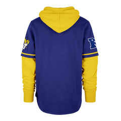 Los Angeles Rams 47 brand '47 Shortstop Pullover Hoodie
