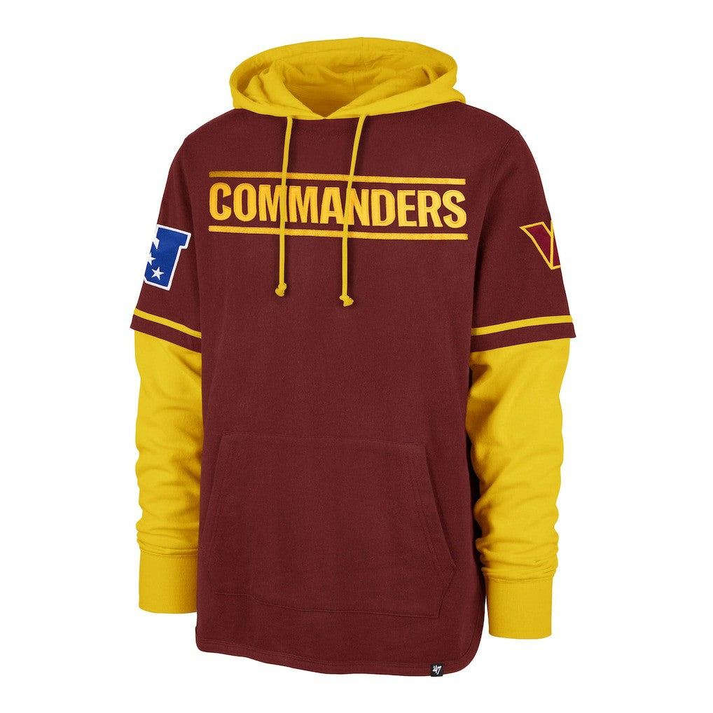 Washington Commanders 47 brand '47 Shortstop Pullover Hoodie