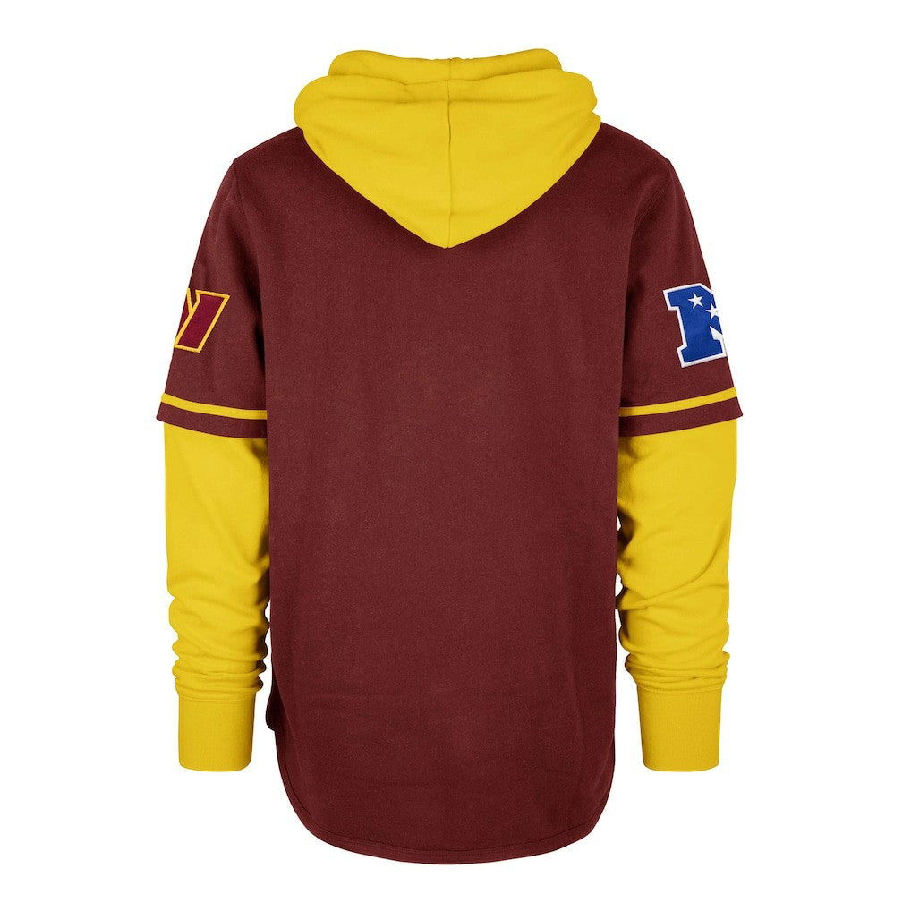 Washington Commanders 47 brand '47 Shortstop Pullover Hoodie