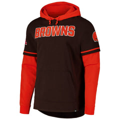 Cleveland Browns 47 brand '47 Shortstop Pullover Hoodie