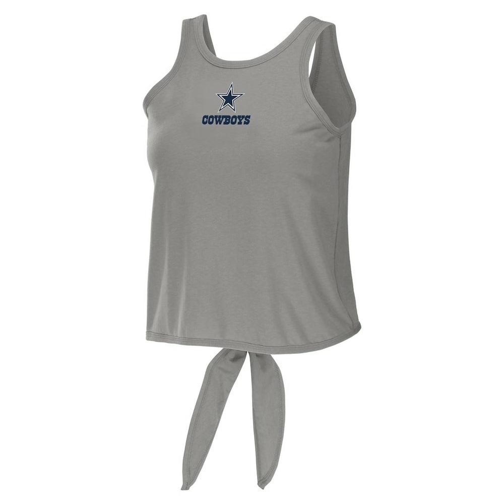Dallas Cowboys  WEAR by Erin Andrews Women's Open Back Twist Tie Tank Top