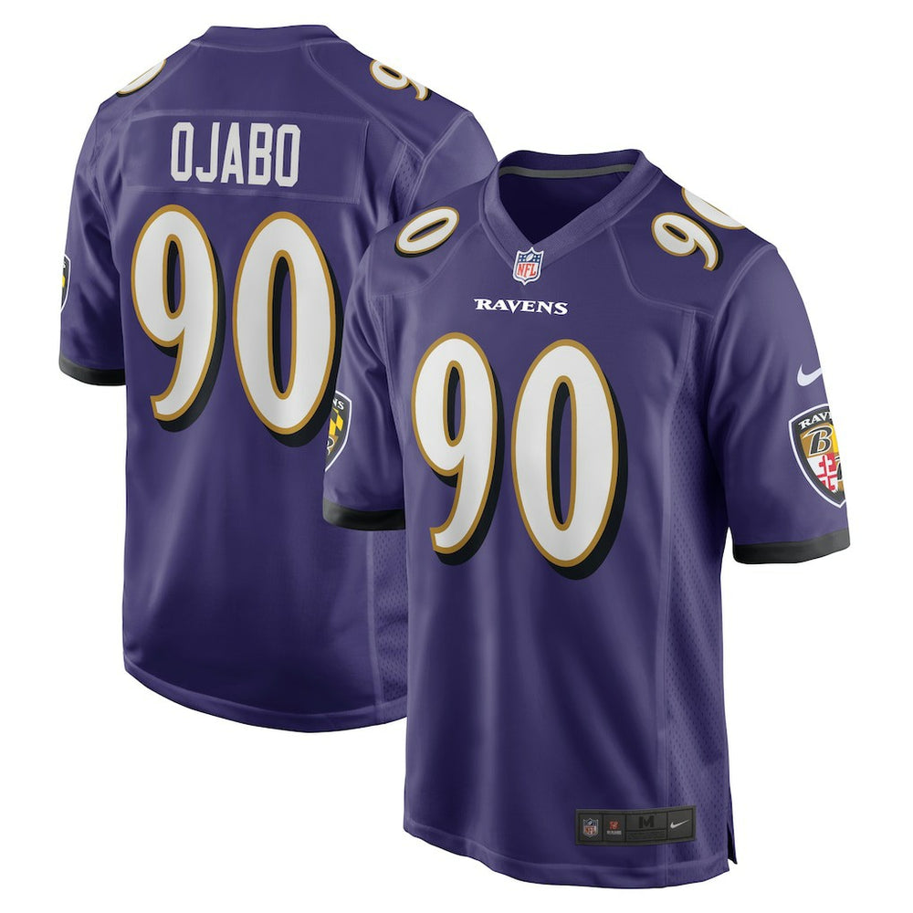 Baltimore Ravens Nike David Ojabo  Player Game Jersey