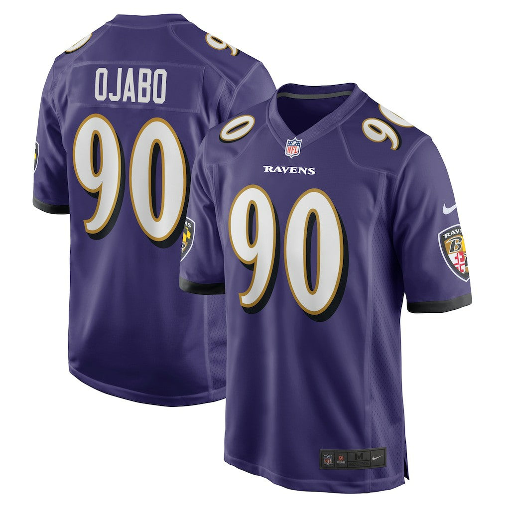 Baltimore Ravens Nike David Ojabo  Player Game Jersey