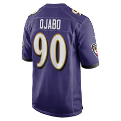 Baltimore Ravens Nike David Ojabo  Player Game Jersey