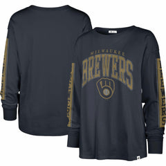 Milwaukee Brewers '47 Women's Statement Long Sleeve T-Shirt | MLB US