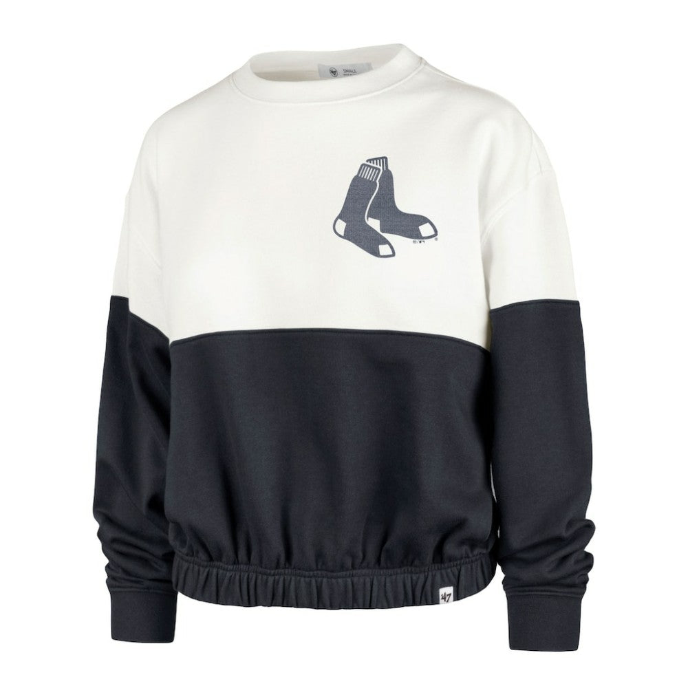 Boston Red Sox '47 Women's Take Two Bonita Pullover Sweatshirt | MLB US