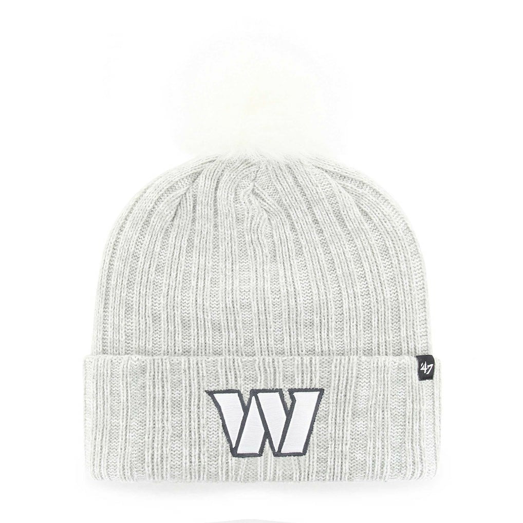 Washington Commanders 47 brand '47 Women's Koda Cuffed Knit Hat with Pom