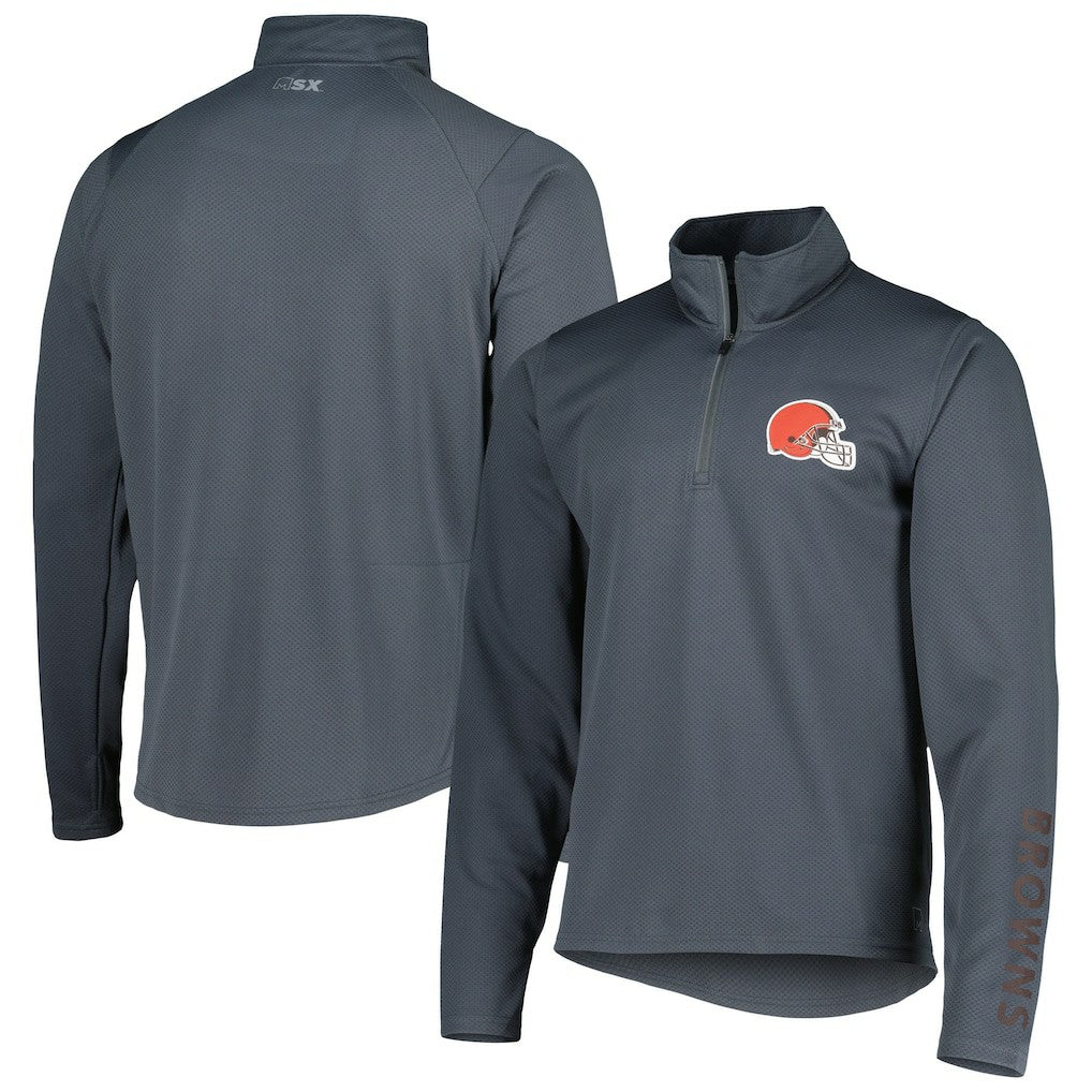 Cleveland Browns  MSX by Michael Strahan Half-Zip Pullover