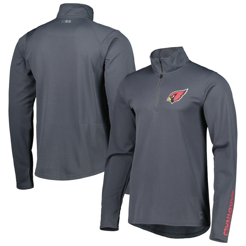 Arizona Cardinals  MSX by Michael Strahan Half-Zip Pullover