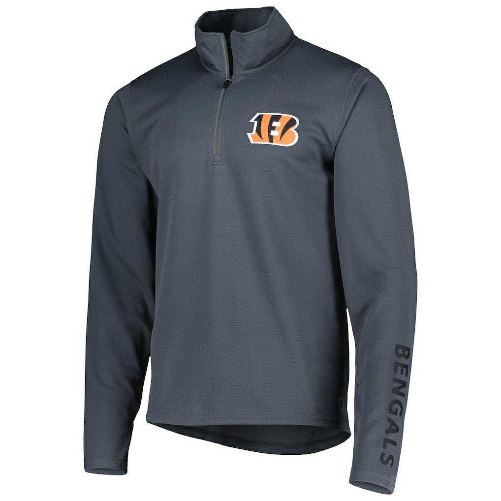 Cincinnati Bengals  MSX by Michael Strahan Half-Zip Pullover