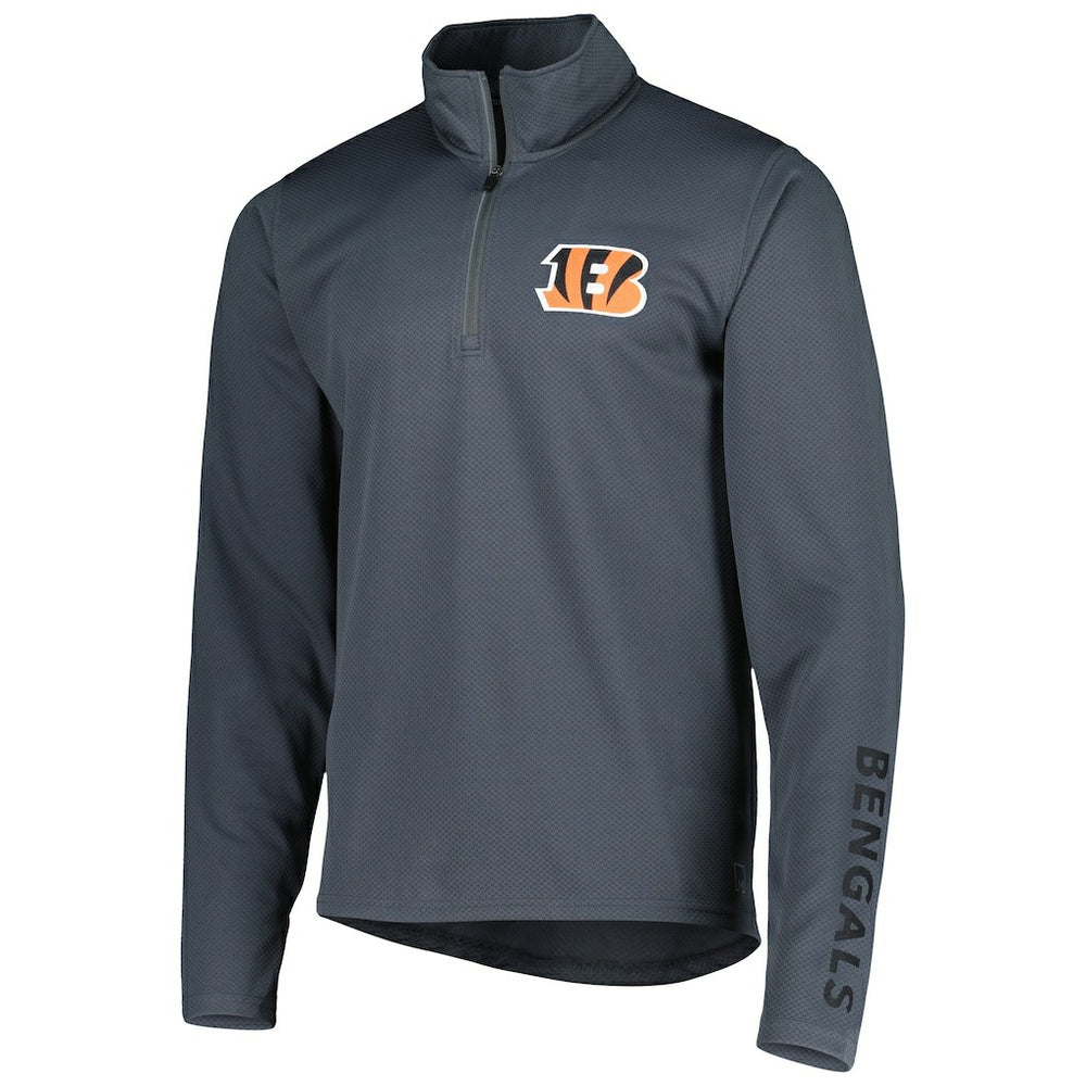 Cincinnati Bengals  MSX by Michael Strahan Half-Zip Pullover