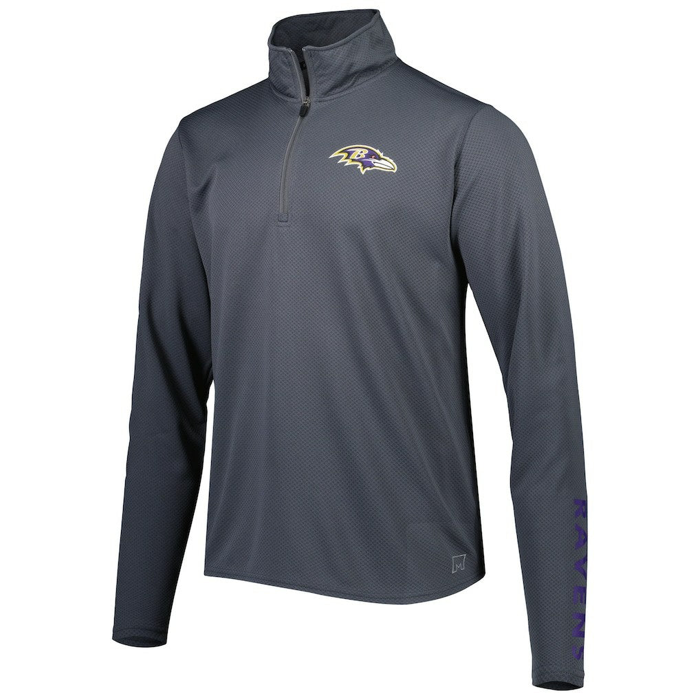 Baltimore Ravens  MSX by Michael Strahan Half-Zip Pullover