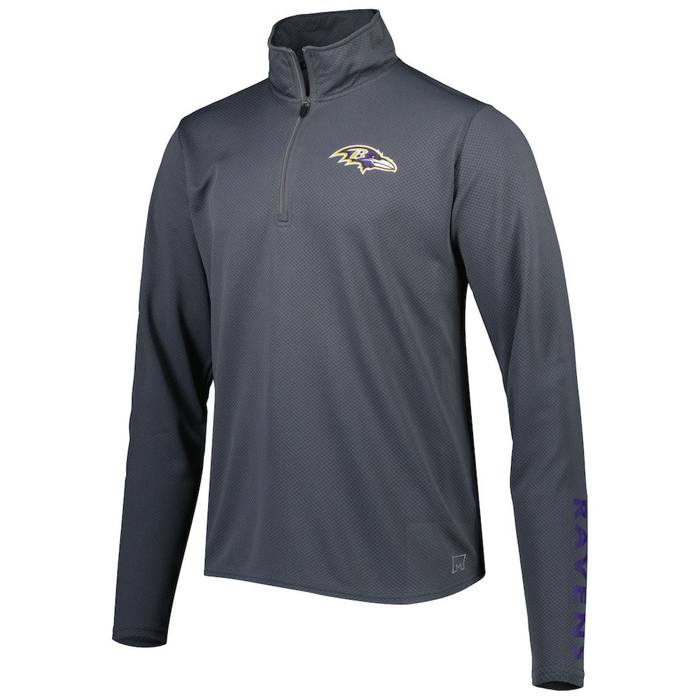 Baltimore Ravens  MSX by Michael Strahan Half-Zip Pullover
