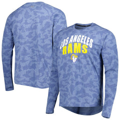 Los Angeles Rams  MSX by Michael Strahan Performance Camo Long Sleeve T-Shirt