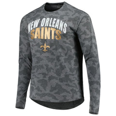 New Orleans Saints  MSX by Michael Strahan Performance Camo Long Sleeve T-Shirt