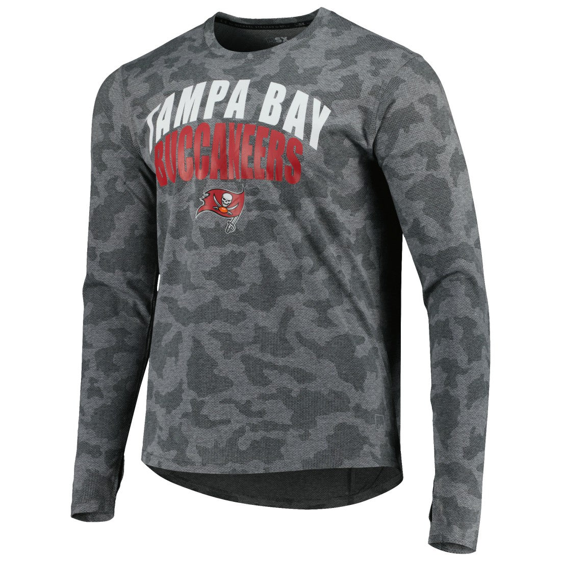 Tampa Bay Buccaneers  MSX by Michael Strahan Performance Camo Long Sleeve T-Shirt