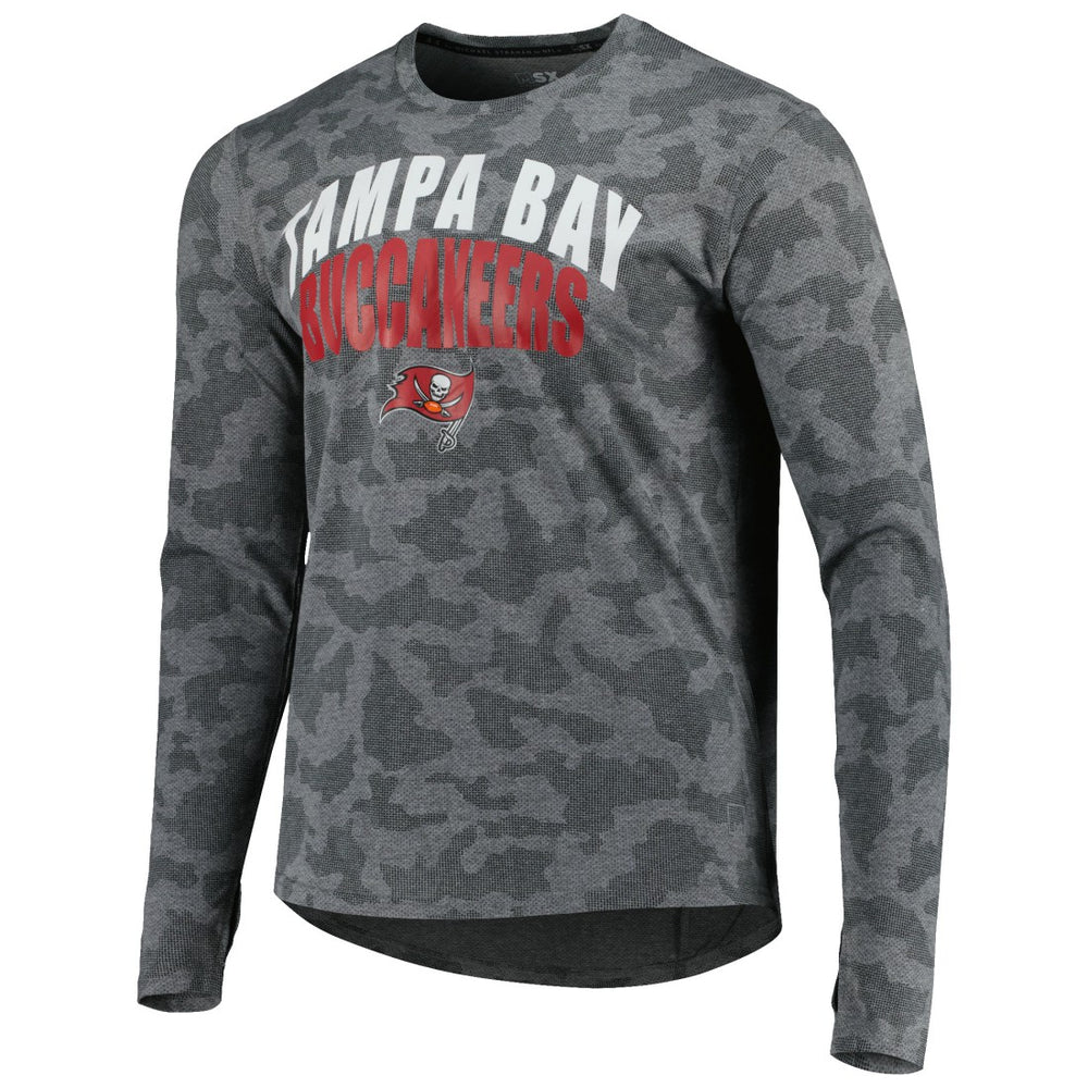 Tampa Bay Buccaneers  MSX by Michael Strahan Performance Camo Long Sleeve T-Shirt