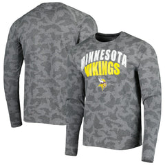 Minnesota Vikings  MSX by Michael Strahan Performance Camo Long Sleeve T-Shirt