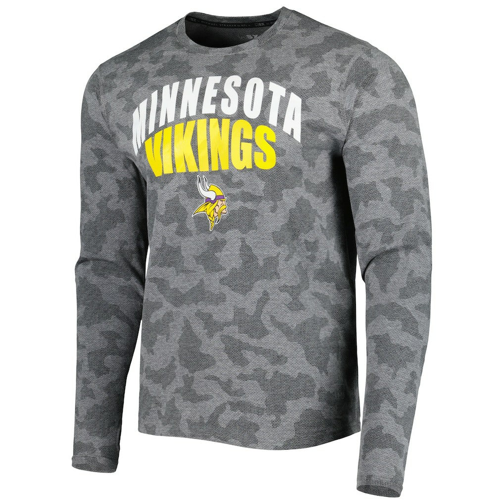 Minnesota Vikings  MSX by Michael Strahan Performance Camo Long Sleeve T-Shirt