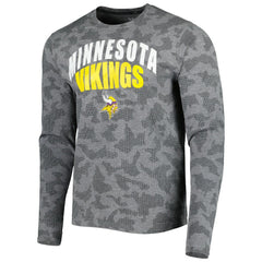 Minnesota Vikings  MSX by Michael Strahan Performance Camo Long Sleeve T-Shirt