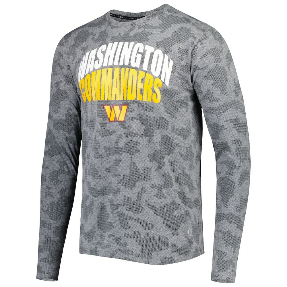 Washington Commanders  MSX by Michael Strahan Performance Camo Long Sleeve T-Shirt