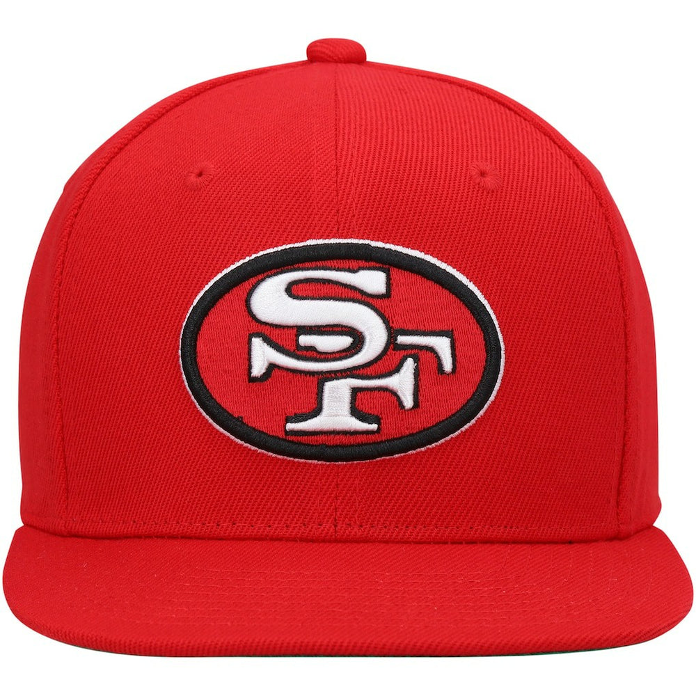 San Francisco 49ers Mitchell & Ness Youth Gridiron Classics Ground Snapback Hat