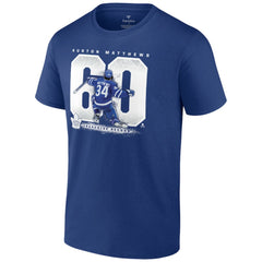 Auston Matthews Toronto Maple Leafs Fanatics Big & Tall Goal Record T-Shirt Sale