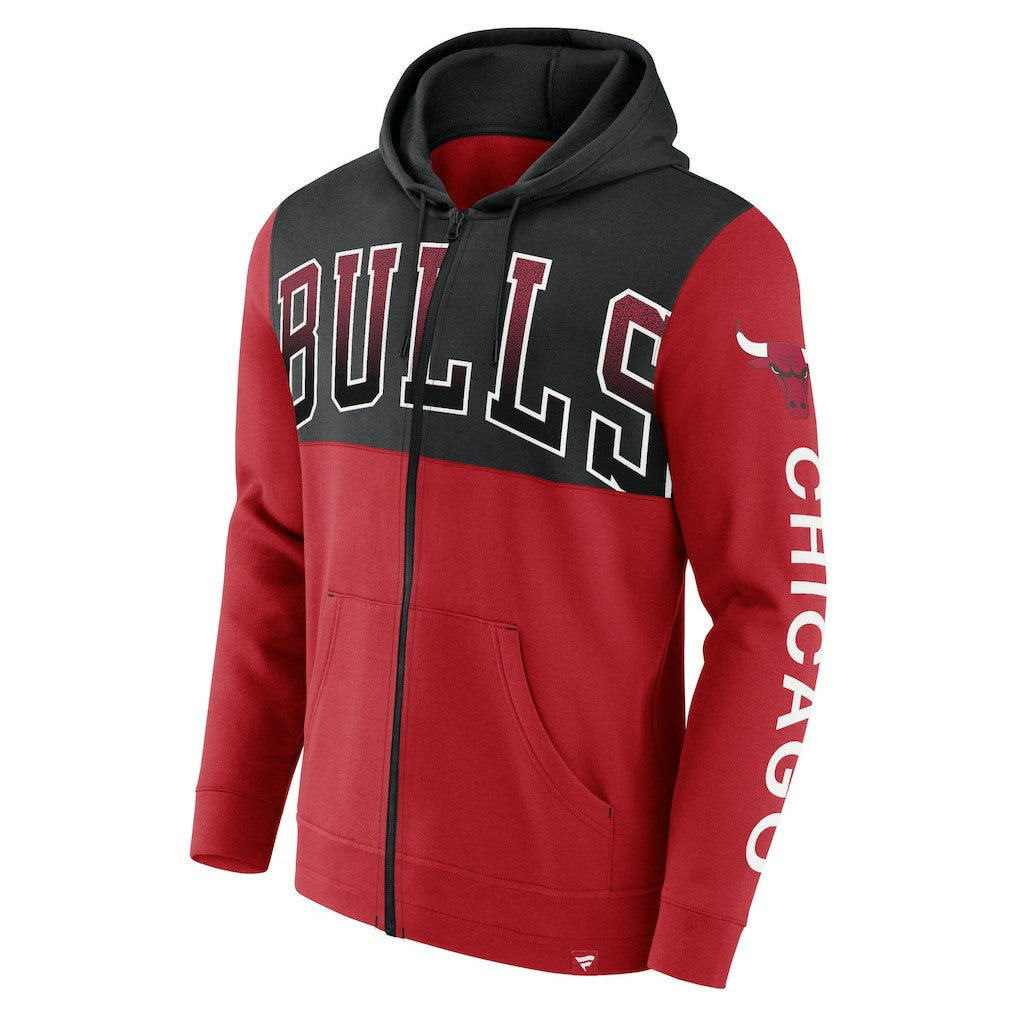 Chicago Bulls Skyhook Colorblock Full-Zip Hoodie On Sale