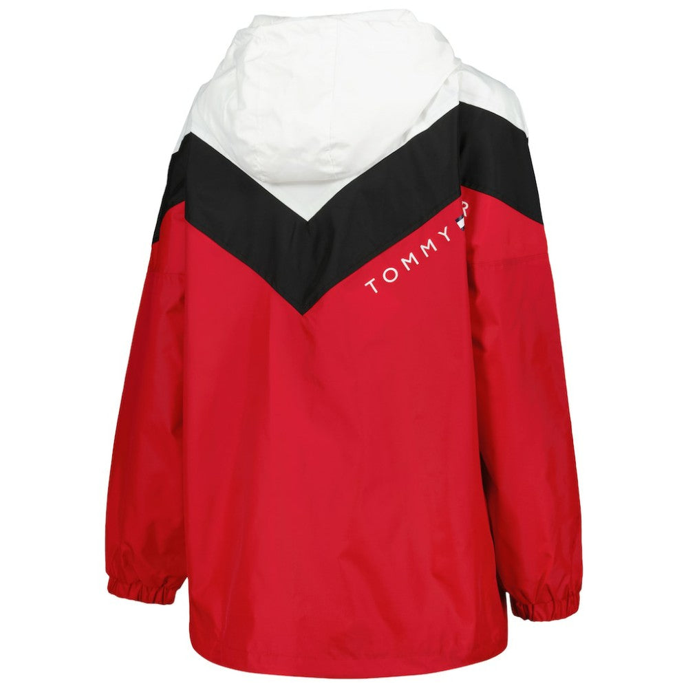 Chicago Blackhawks Tommy Hilfiger Women's Staci Half-Zip Windbreaker Jacket Outlet
