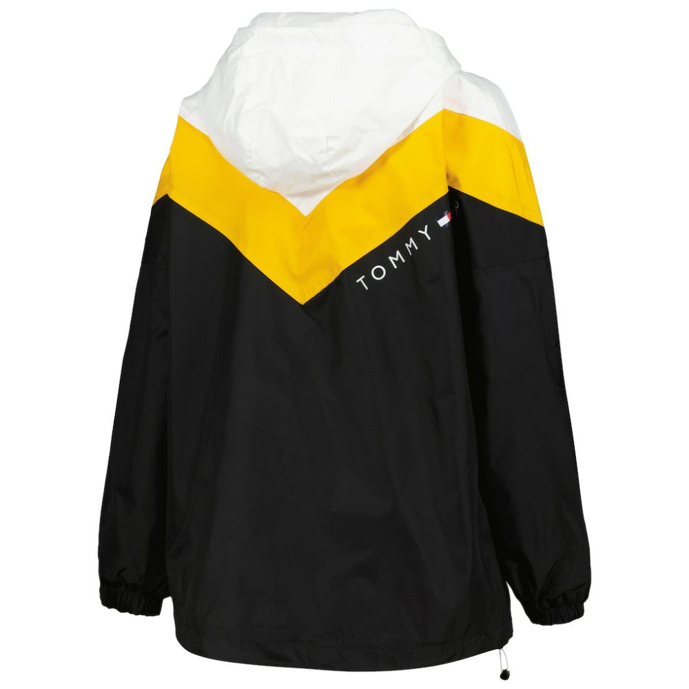Pittsburgh Penguins Tommy Hilfiger Women's Staci Half-Zip Windbreaker Jacket Outlet