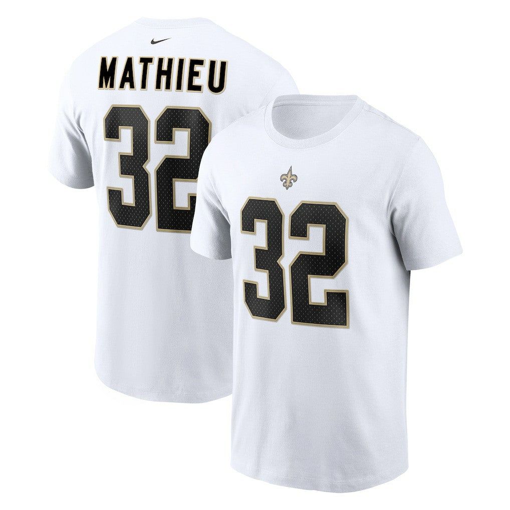 New Orleans Saints Nike Tyrann Mathieu  Player Name & Number T-Shirt
