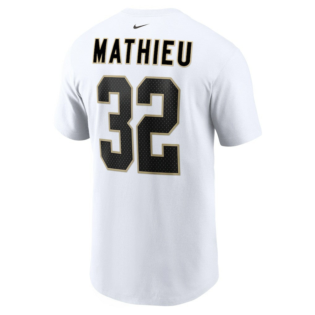 New Orleans Saints Nike Tyrann Mathieu  Player Name & Number T-Shirt