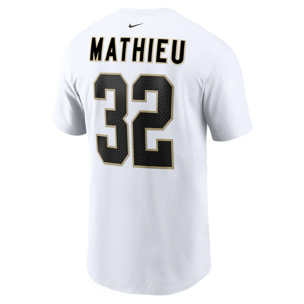New Orleans Saints Nike Tyrann Mathieu  Player Name & Number T-Shirt