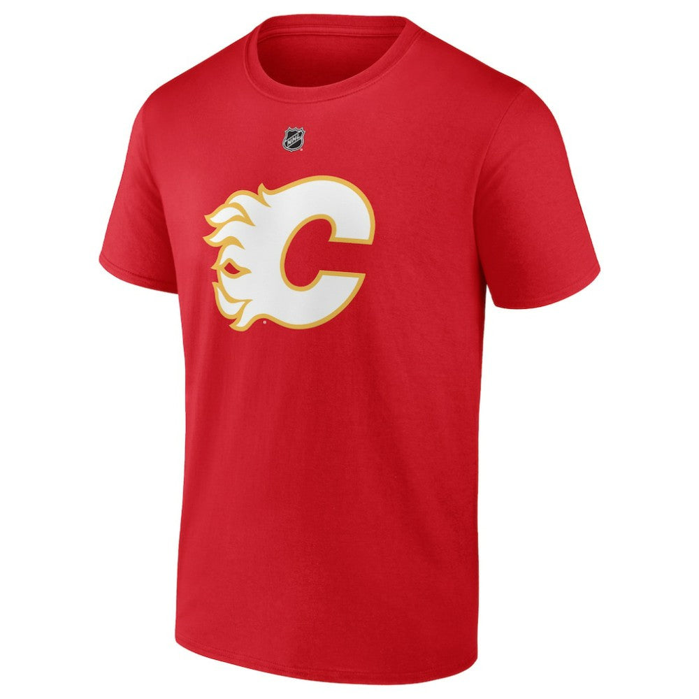 Matthew Tkachuk Calgary Flames Fanatics Authentic Stack Name & Number T-Shirt On Sale