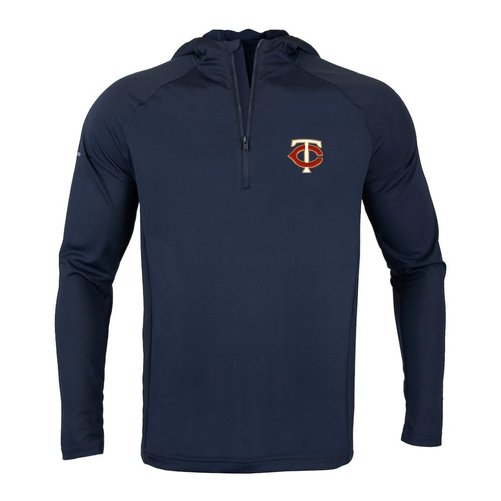 Minnesota Twins Levelwear Zander Insignia Core Quarter-Zip Pullover Hoodie | MLB Near me