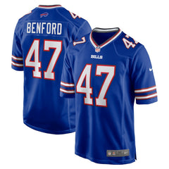 Buffalo Bills Nike Christian Benford  Game Jersey