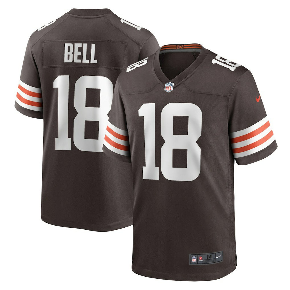 Cleveland Browns Nike David Bell  Game Jersey