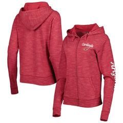 Arizona Cardinals New Era Women's Reverse Full-Zip Hoodie