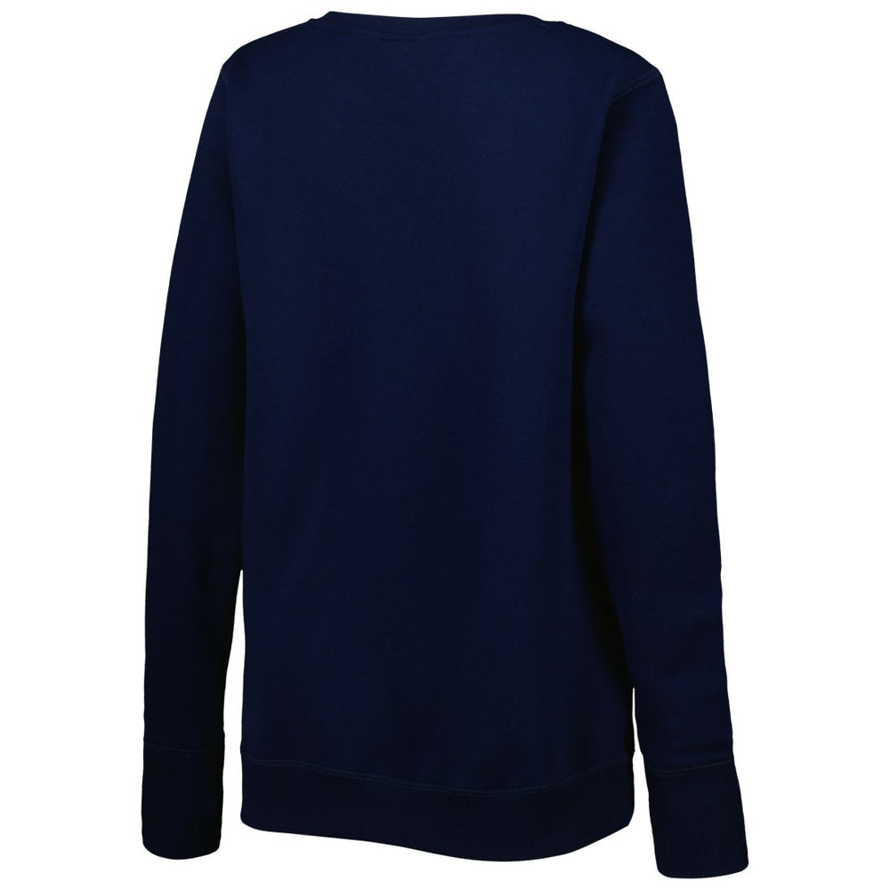 Tennessee Titans  Cuce Women's Deep V-Neck Pullover Sweatshirt