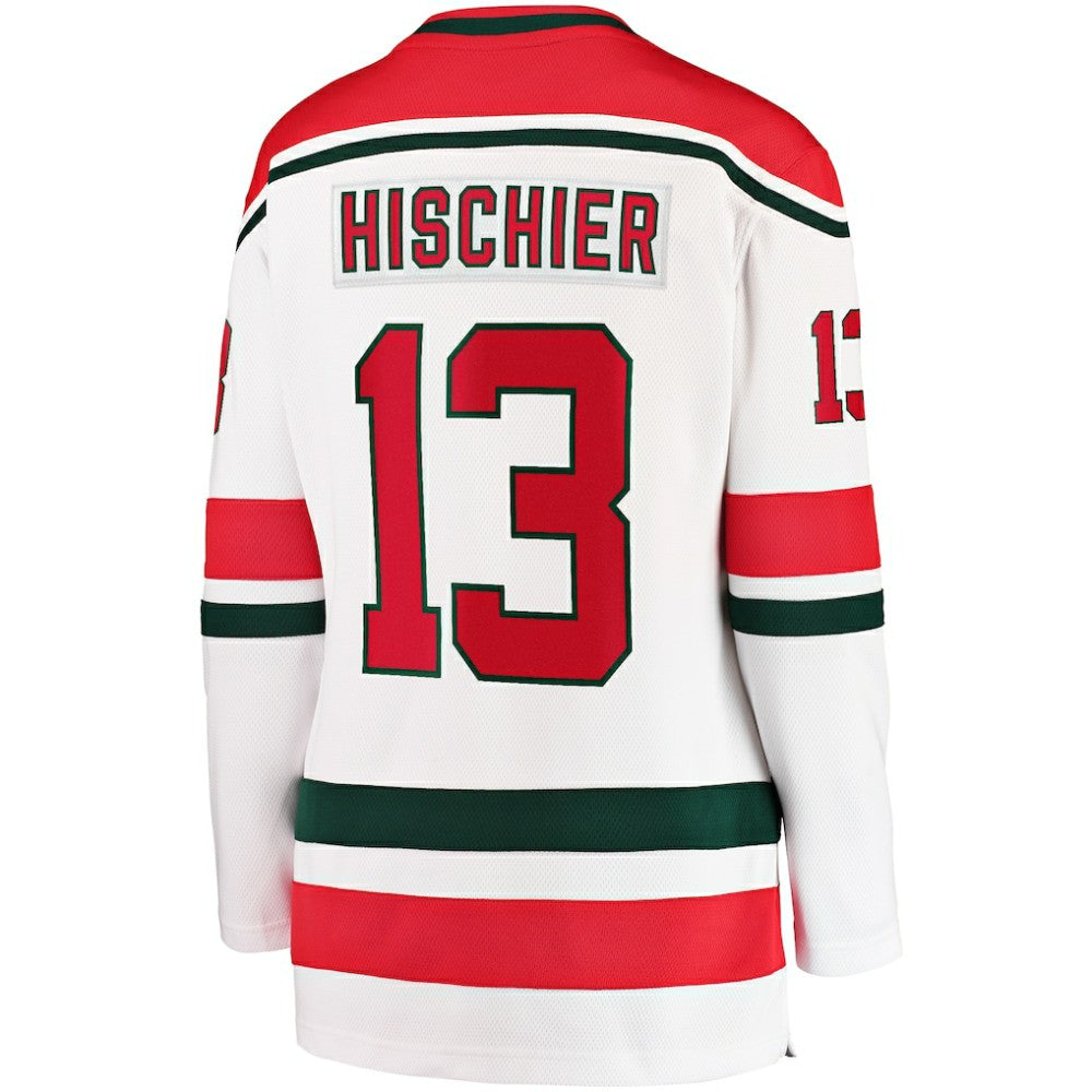 Nico Hischier New Jersey Devils Fanatics Women's Alternate Breakaway Jersey Sale