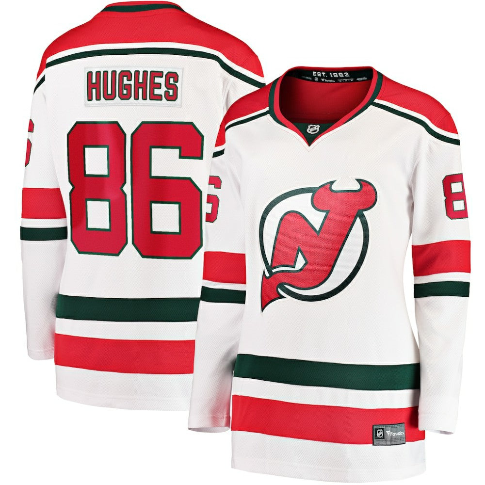 Jack Hughes New Jersey Devils Fanatics Women's Alternate Breakaway Jersey Discount
