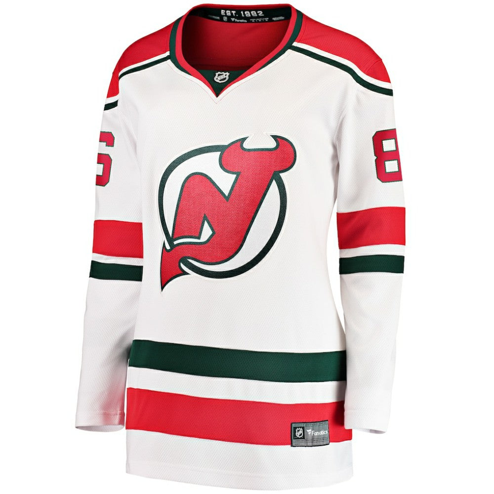 Jack Hughes New Jersey Devils Fanatics Women's Alternate Breakaway Jersey Discount