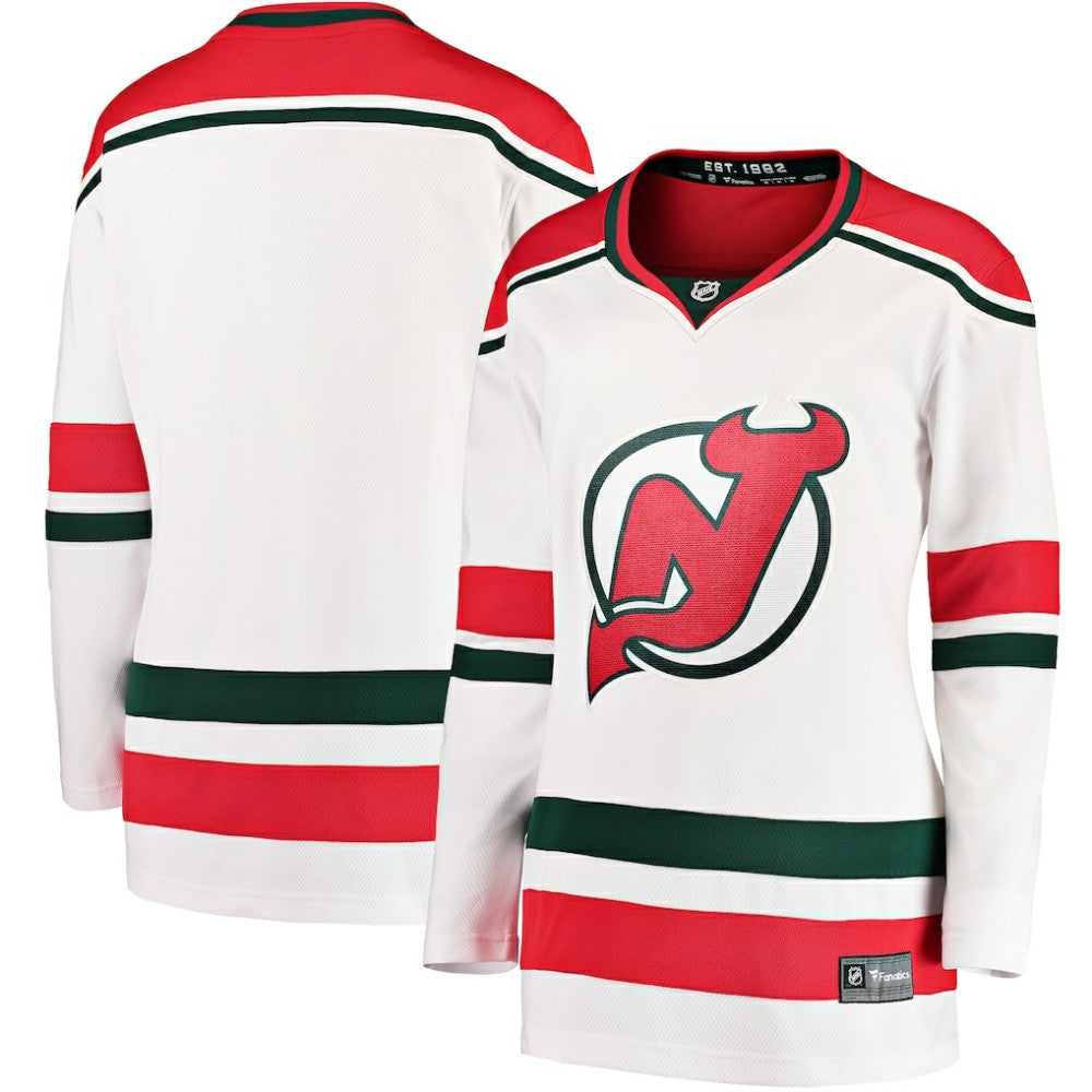 New Jersey Devils Fanatics Women's Alternate Breakaway Jersey On Sale