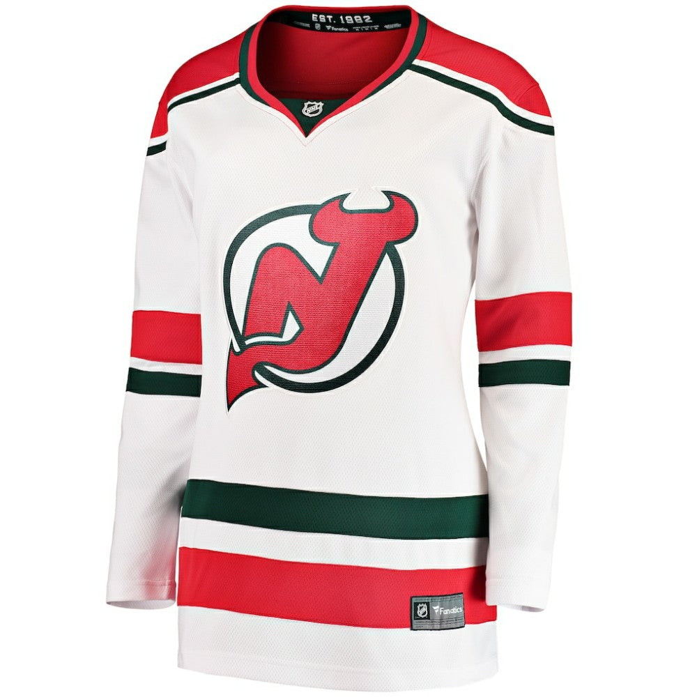 New Jersey Devils Fanatics Women's Alternate Breakaway Jersey On Sale