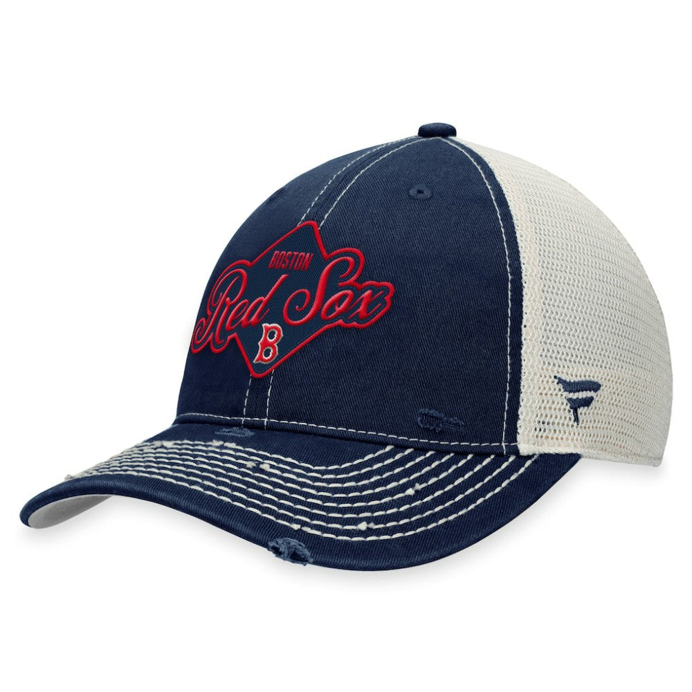Boston Red Sox Fanatics Heritage Trucker Snapback Hat | MLB On Sale