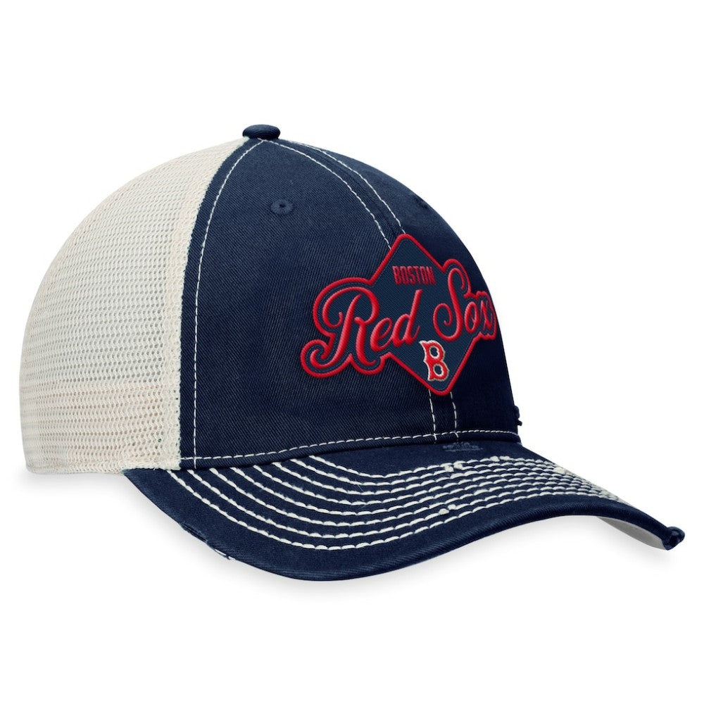 Boston Red Sox Fanatics Heritage Trucker Snapback Hat | MLB On Sale
